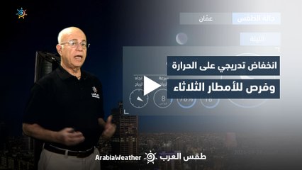 الأردن | امتداد منخفض جوي يؤثر على المملكة في هذا الموعد والتفاصيل عبر النشرة الجوية !