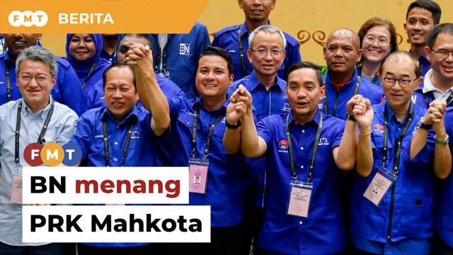 RASMI: BN pertahan Mahkota dengan majoriti besar
