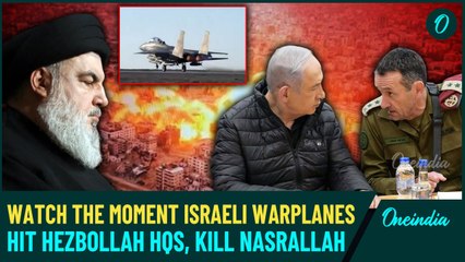 IDF Audio Reveals Commander Hailing Nasrallah’s Death as Jets Obliterate Hezbollah HQ in Beirut