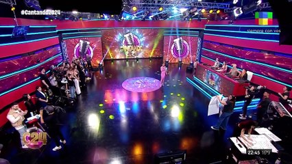El picante reencuentro de Nenu López y Martín Salwe en el Cantando 2024 tras su separación