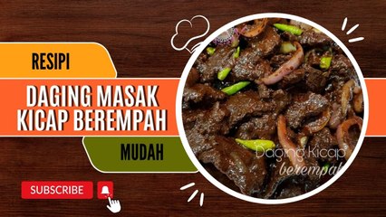 Daging Masak Kicap Berempah
