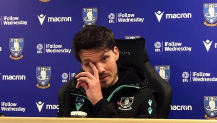 Danny Röhl reacts to Sheffield Wednesday's dramatic West Brom win