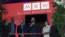 Echi Di Dolce vita all'apertura della Milano Beauty Week