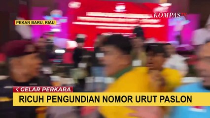 Serba-Serbi Pilkada 2024: Pengundian Nomor Urut Paslon di Riau Berlangsung Ricuh