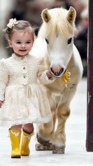 Kids Walking with their Pets
