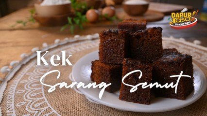 Kek Sarang Semut, Resipi Klasik Wajib Cuba
