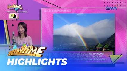 It's Showtime: Ano nga ba ang letrang I sa abbreviation ng rainbow colors na ROY-G-VIB? (Throwbox)