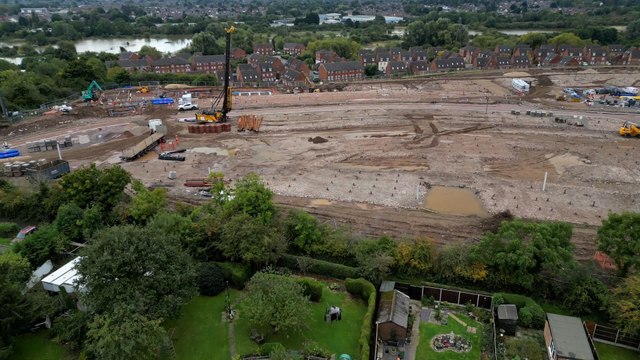 We live next to a newbuild estate - 'dust storms and earthquakes' make life hell