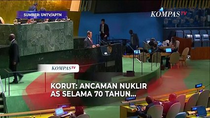 Pidato Perwakilan Korut di Sidang PBB: Ancaman Nuklir AS Selama 70 Tahun Memaksa Kami Miliki Nuklir