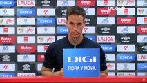 Rueda de prensa de Íñigo Martínez, Rayo Vallecano vs. Leganés