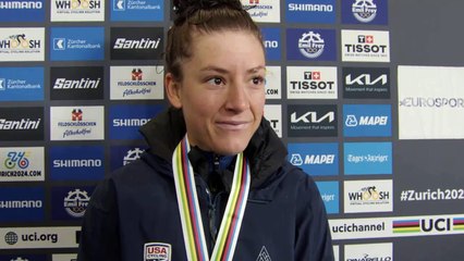 Cycling - UCI World Championships Zurich 2024 - Chloé Dygert : "I am really blessed and honored"