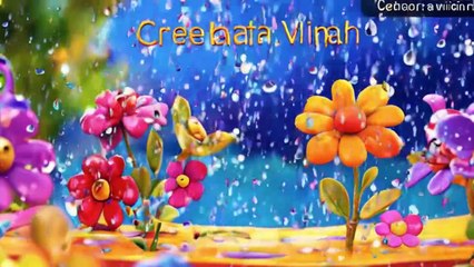 Dancing Raindrops Rhymes For Kids