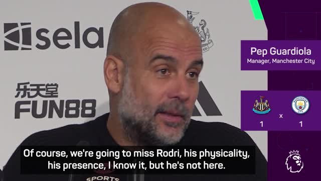 City must find a solution without Rodri - Guardiola