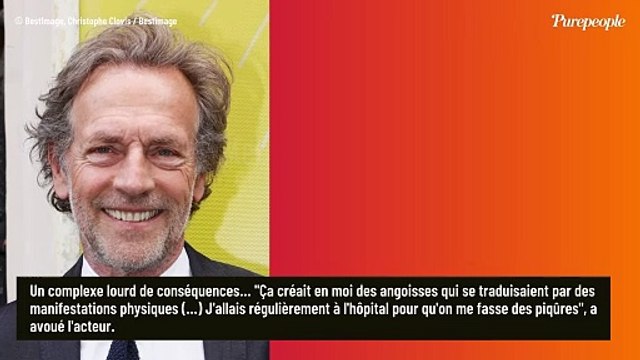 Le corps de Stéphane Freiss sujet à des crises particulières qui ont eu un impact sur son quotidien