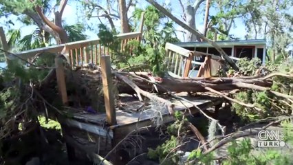 VİDEO | ABD'de Helen Kasırgası'nın bilançosu ağır oldu!