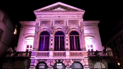 Mapping vidéo Bicentenaire du Théâtre Charles Dullin à Chambéry