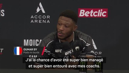 UFC Paris 3 - Sy : “Histoire de ceinture, Pereira, Khalil Rountree, je ne suis pas dans ça”