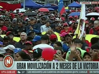 Pdte. de la AN Jorge Rodríguez: El pueblo se mantiene en las calles en defensa de la paz y el futuro