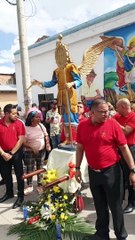Procesión de San Miguel Arcángel de la Catedral de Tegucigalpa
