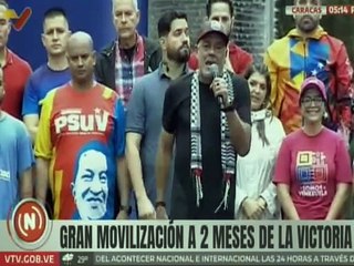 Jorge Rodríguez: Este pueblo a dos meses de la victoria puede declarar que derrotó al fascismo