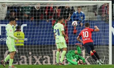 Osasuna dismantle Barca's perfect Liga start
