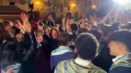 Siena, la cena della vittoria dell'Onda