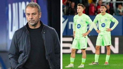 Flick, sobre la derrota del Barcelona ante Osasuna: "Es mi responsabilidad, si quieren culpar a alguien culpenme a mí"