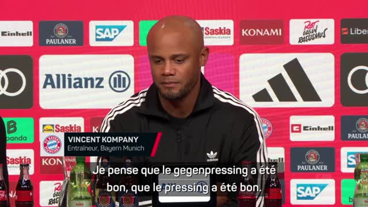 Bayern Munich - Kompany a de l’espoir pour la suite et espère juste une petite douleur pour Kane