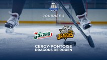 Cergy-Pontoise - Rouen - Synerglace Ligue Magnus - J5