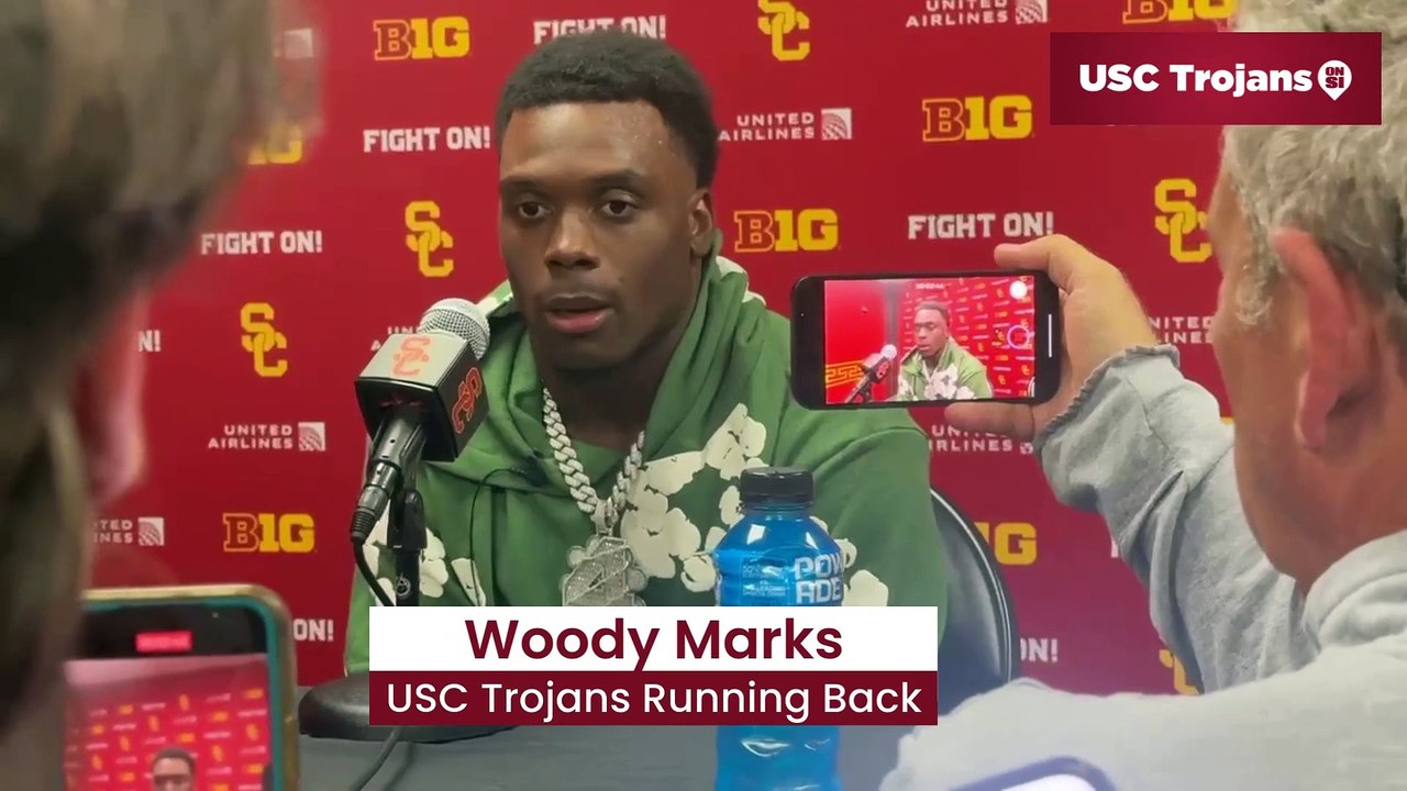 USC Trojans Running Back Woody Marks - USC Beats Wisconsin, First Big Ten Win