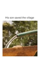Boys save whole village
