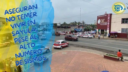 Sayuleños aseguran no temer vivir en Sayula, pese al alto número de sismos