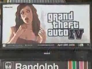 Andy Roesgen critique CTA pour les Pubs GTA IV sur les Bus