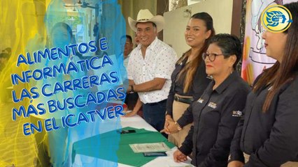 Alimentos e informática las carreras más buscadas en el Icatver