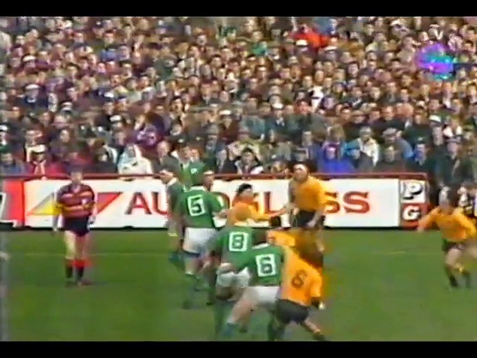 Rugby World Cup 1991 QuarterFinal - Ireland vs Australia