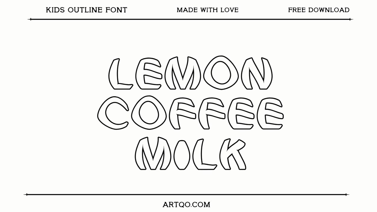 Lemon Coffee Milk Font (FREE DOWNLOAD) video Dailymotion