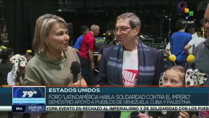 Se llevó a cabo el Foro "Latinoamérica Habla: Solidaridad con el Imperio"