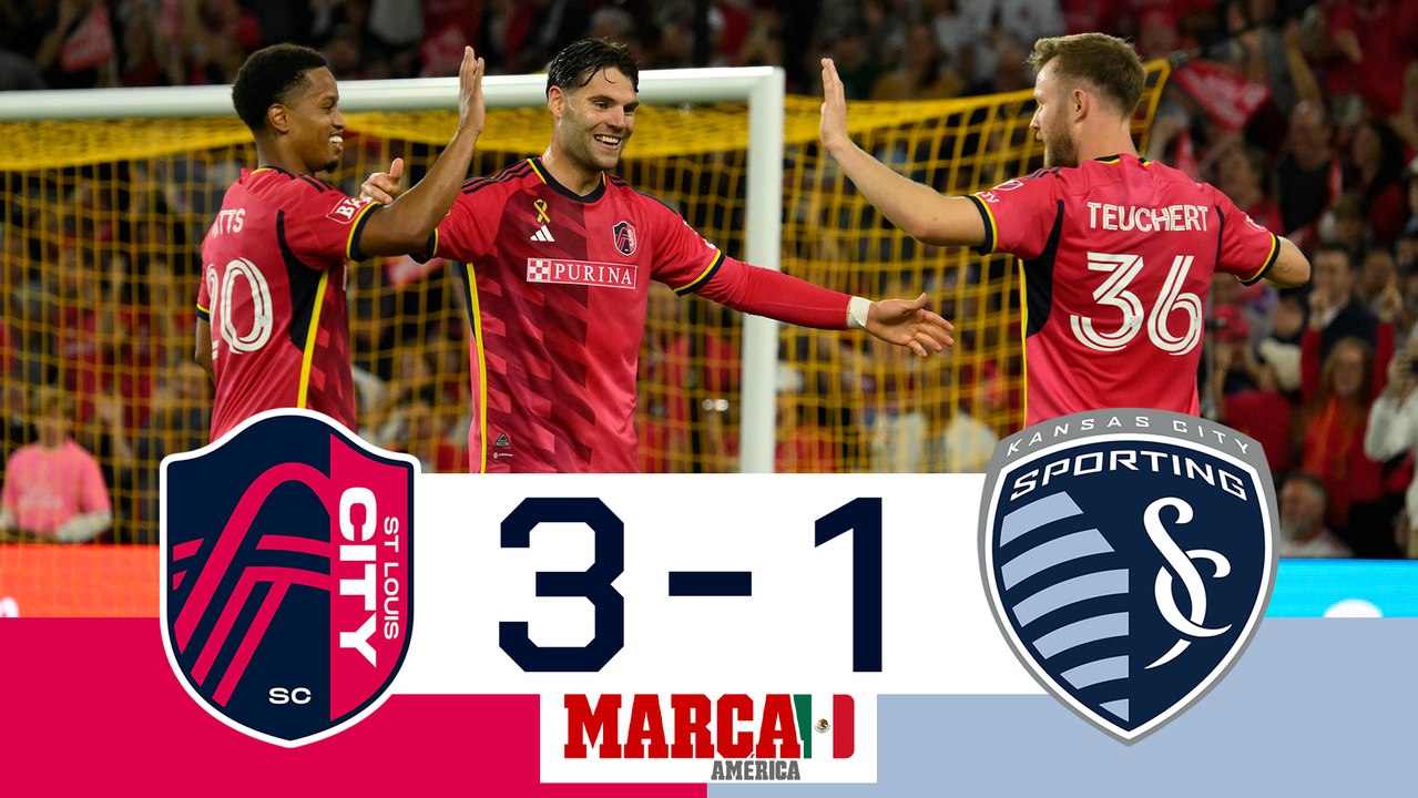 Mound City suma tres puntos | St. Louis City 3-1 Sporting KC | Goles y jugadas | MLS