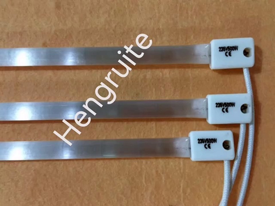 Infrared quartz halogen heater lamp full spectrum emitter spare parts infrared sauna spare parts  350w 625mm for body care