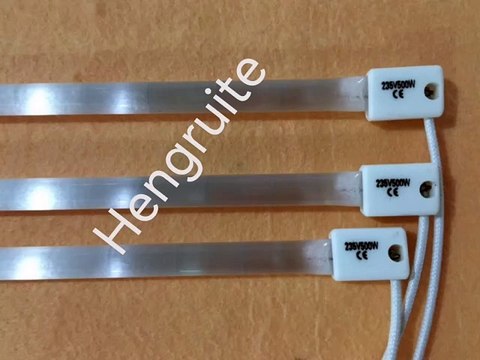 Infrared quartz halogen heater lamp full spectrum emitter spare parts infrared sauna spare parts 350w 625mm for body care