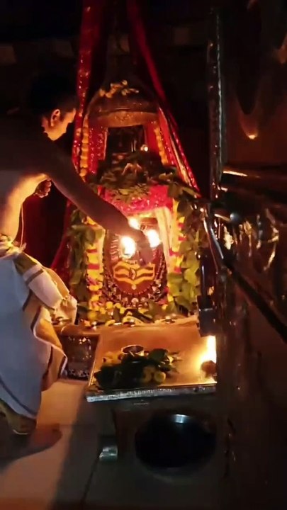 ॐ श्री महाकालेश्वराय नमः  दिनांक 29 सितम्बर 2024 को ज्योतिर्लिंग भगवान श्री महाकालेश्वर जी का प्रातः कालीन भस्म आरती श्रृंगार दर्शन