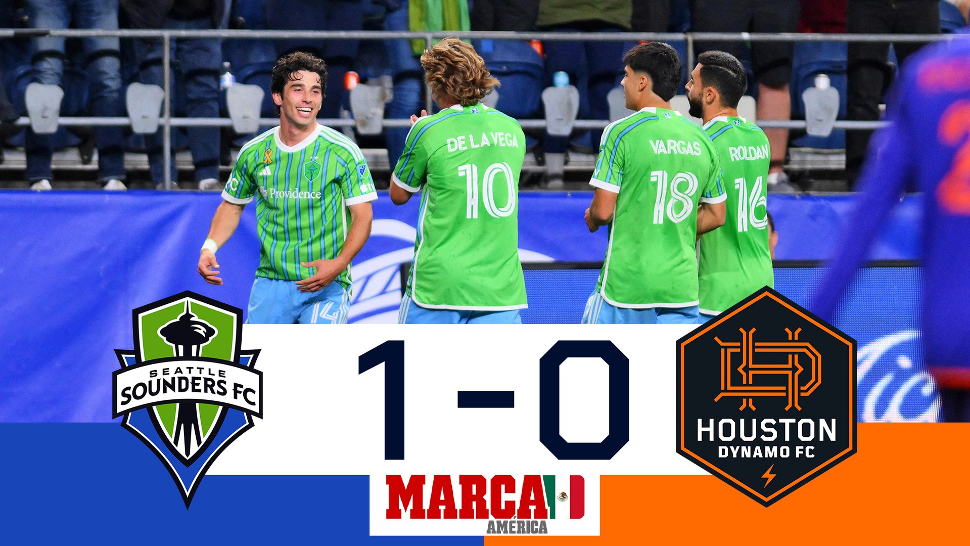 Un gol para asegurar el triunfo | Seattle Sounders 1-0 Houston  | Goles y jugadas | MLS