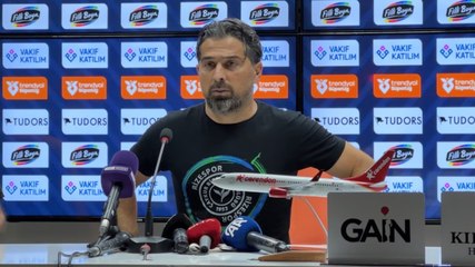 İlhan Palut'tan beş cümlelik basın toplantısı