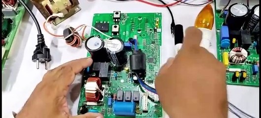 #89 Dc inverter Ac outdoor PCB High side IGBT and Shortkid diode working