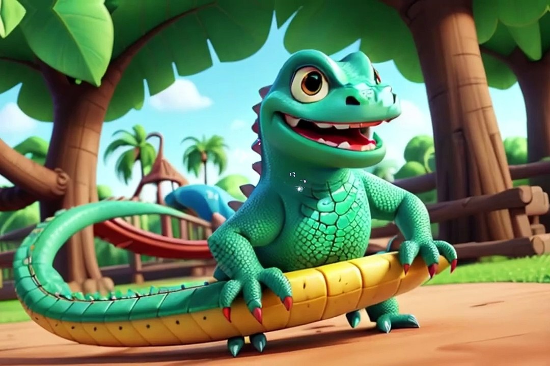 Monitor Lizard Dance Song - Kids Songs and Nursery Rhymes - Pokemon Song