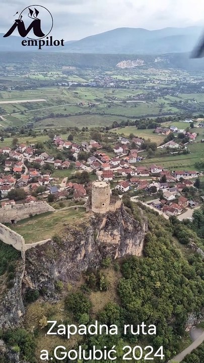 emGAZELA H-45 (SA342) Soko - Zapadna ruta LQBI aerodrom letilište Golubić Bihać S24+ 2024