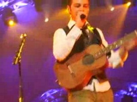 Christophe maé à Bercy l'art et la manière