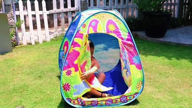 Hana Pretend Play Camping w/Tent & BBQ Grill Toy in US