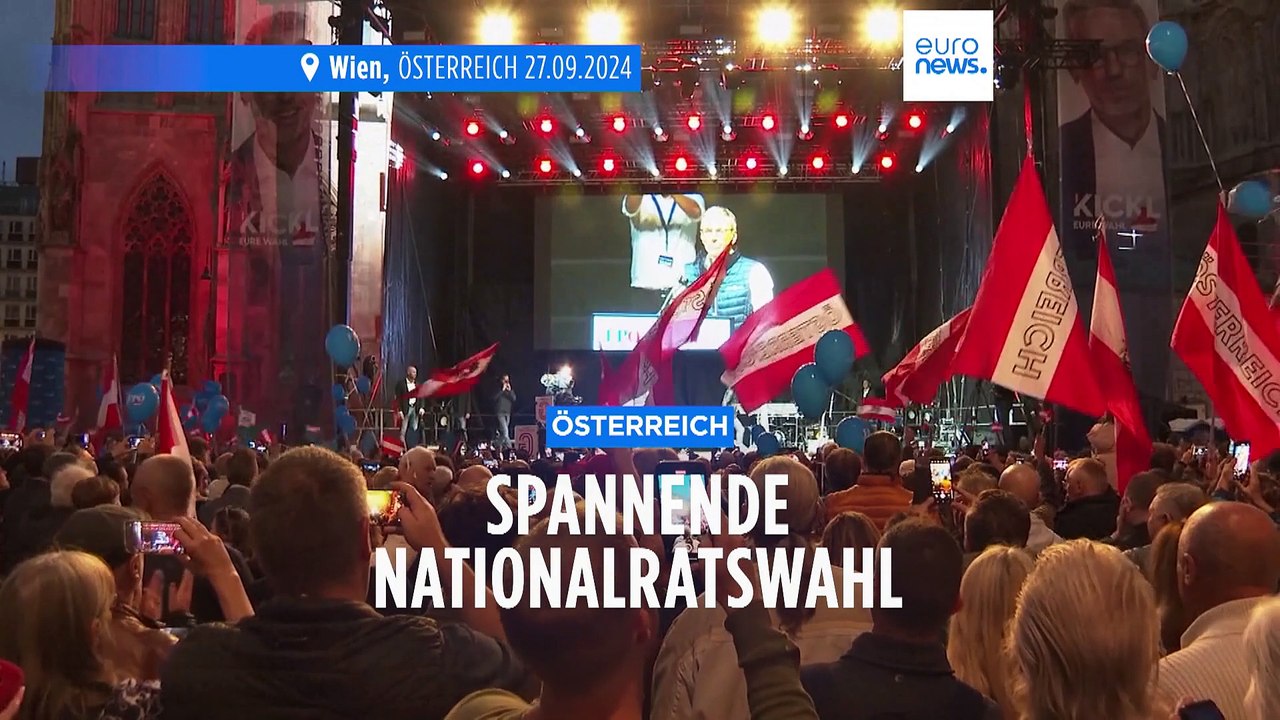 Österreich wählt: ÖVP hofft FPÖ zu stoppen
