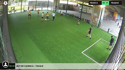 But de Yaniss A - Team B